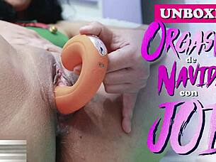 Agatha Dolly Unboxes Best G-Spot And Clit Licker!