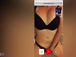 Hot brunette stranger watches me stroke on cam 😍