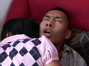 Euro babe with great knockers enjoys hardsex and rough fucking at home