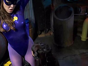batgirl in distress bondage bound parody hardcore