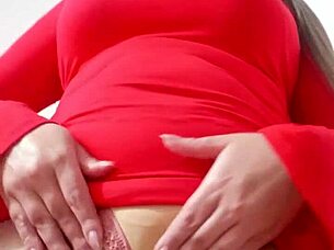 Latina Stepmom Masturbates For Stepson