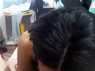 Latina amateur makes husband cum fast by sucking his ass in anal orgasm