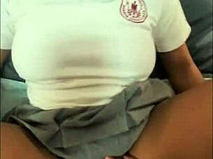 Chubby Latina Stepsister In Bedroom, I Fuck And Cum Inside Her!