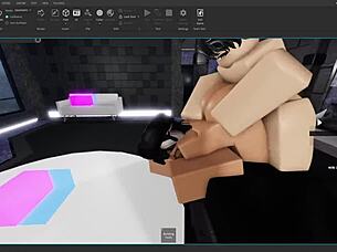slut getting fucked by a femboy on roblox
