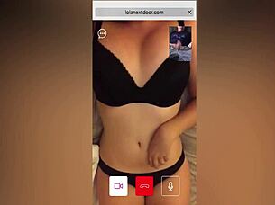 Hot brunette stranger watches me stroke on cam 😍