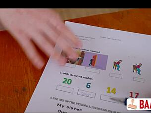 slut teacher wants cum inside her pussy so she can pass me in her class