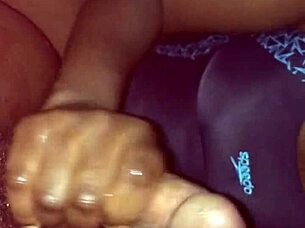 sucking my neighbor's dick part 2 while wearing panties and bra