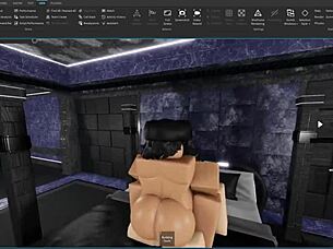 slut getting fucked by a femboy on roblox