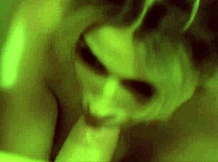 Aurora Snow In Black Stockings Receives Facial Cum