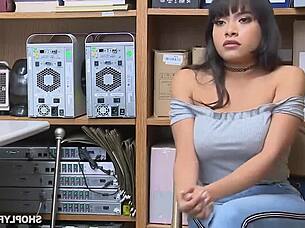 caught stealing by the police