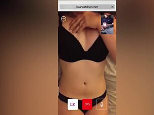 Hot brunette stranger watches me stroke on cam 😍