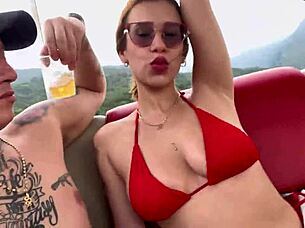 pov - public sex at boat party with a horny girl - blakeproductions