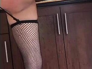 this ebony girl takes big black cock in her asshole