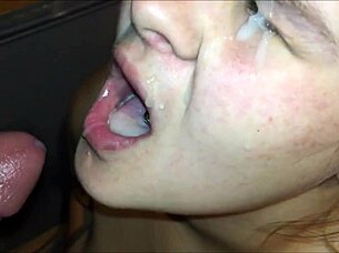 Huge Tits Milf Deepthroats Big Cock For Massive Cumshot Facial