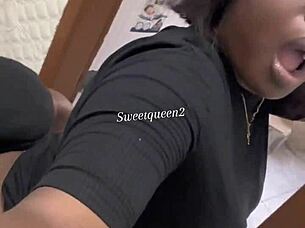 Chubby Anime Girl Enjoys Homemade Ass Eating