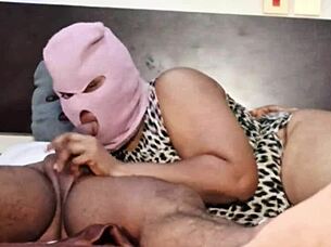 Giving client juicy ass sex after business deal in bedroom