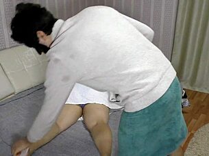 milf came for a massage and got fucked