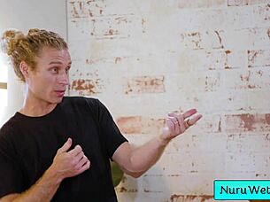 sexy masseuse gives wet nuru massage?