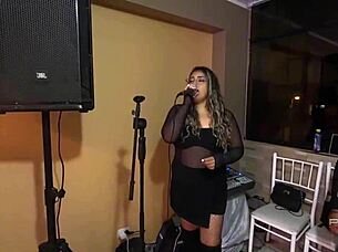 he picks up a cumbia singer and takes her to bed