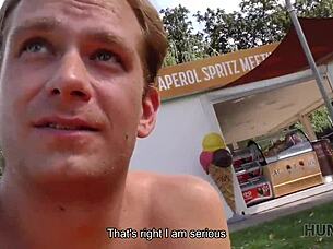 In Hunt4k, the arrogant girl gets her slits fucked in public POV pickup