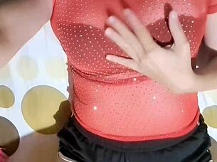 jovencita sends dirty video to profesor to pass math, shaking her ass! 🔥