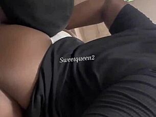 Chubby Anime Girl Enjoys Homemade Ass Eating