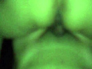 Big Breasted Woman Rides Horse