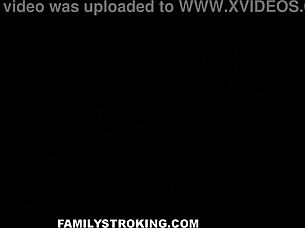 Hot Stepmom Wynn Ryder In Familystroking Orgy!