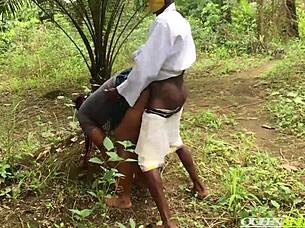 The doctor and the science student got caught while practicing it in the bush