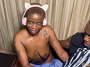 Teacher, is the ebony student fucking you?