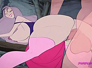 inside madam mims cottage where that slut gets her boobs sucked and ass fucked