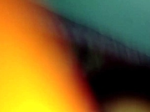 pretty girl gets cum in her shaved pussy and mouth till orgasm