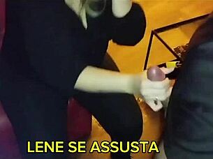 Did I Give Tasty to My Friend's Well-Endowed Husband and Take All His Cum in Front of Her?