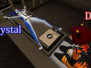 i, blue vixen, get used properlly and lots in this bdsm fucking with blowjob and latex