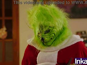 I join Grinch and Victoria Camargo messing up Christmas with wild anal fun.