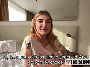 Rough Fucking And Oral With Cute 18+ Stepsister