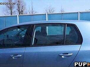 Hot Teen Tracy Anderson Fucked Hard in Public Pickup