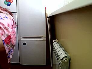 step mom bent over for son's homemade session