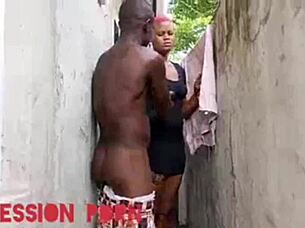 Tall Lizzy Gives Intense Blowjob