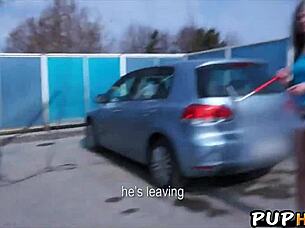 Hot Teen Tracy Anderson Fucked Hard in Public Pickup