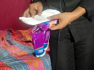 Indian teen step sister loves to fuck her step bro after fight 😍