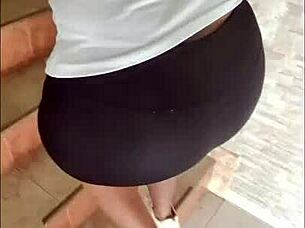 my step-nephew makes me suck like a slut when husband's away