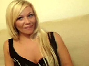 austin taylor lets her big tits loose on bbc