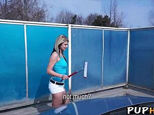 Hot Teen Tracy Anderson Fucked Hard in Public Pickup