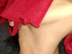 Mature athletic woman enjoys homemade pov fuck with young lover