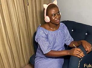 Teacher, is the ebony student fucking you?