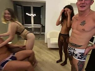 Threesome With Milf Stepmom 1 Hardcore Blowjob Cock Assfucking Cum Oral 3some Amateurs