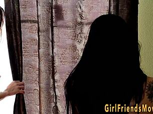 Buxom Hottie Eaten Out?