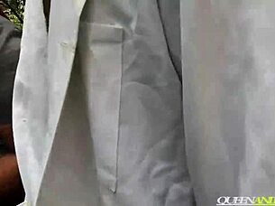 The doctor and the science student got caught while practicing it in the bush