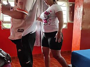 my step-nephew makes me suck like a slut when husband's away